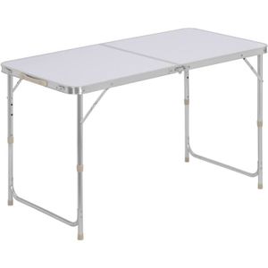 Table pliante table de camping jardin table de balcon mobilier de camping en aluminium table 75x55cm 