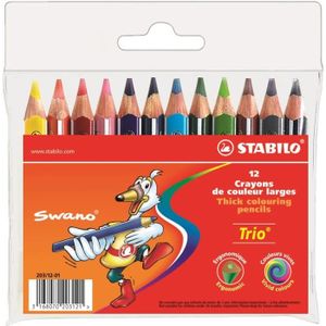 Pochette de 18 crayons de couleur 'Ctop' - La Fourmi creative