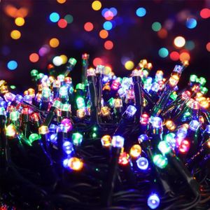 GUIRLANDE DE NOËL Guirlande Lumineuse De Noël - TRAHOO - 1000 LED - Coloré - Electrique