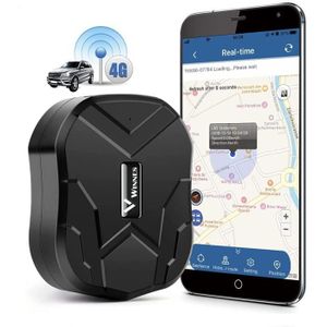 TRACAGE GPS Traceur GPS Voiture 4G Étanche 90 Jours Longue Aut