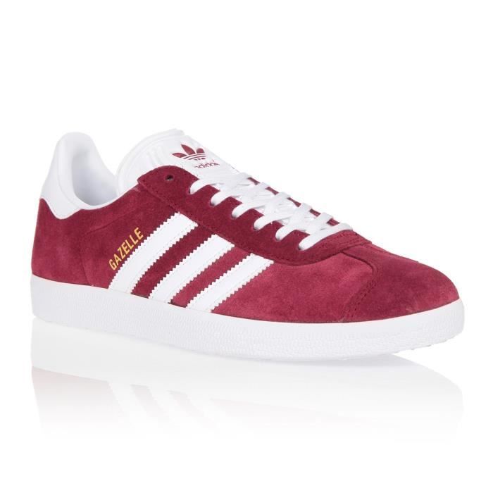 Bienes diversos asistencia caballo de fuerza Adidas gazelle rouge bordeaux - Cdiscount