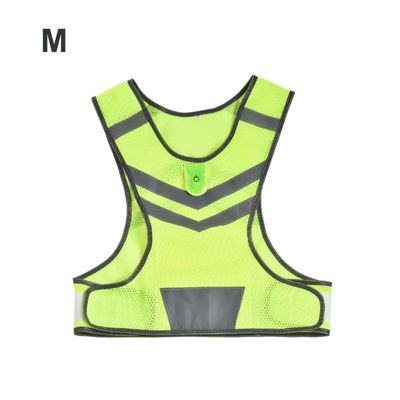 AIEOE 10 Pcs Adulte Gilet Fluorescent de Sécurité Durable Veste Haute Visibilité Sans Manche Femme Homme Gilet Réfléchissant Vélo Running Randonnée Gilet Fluo Vert Gris