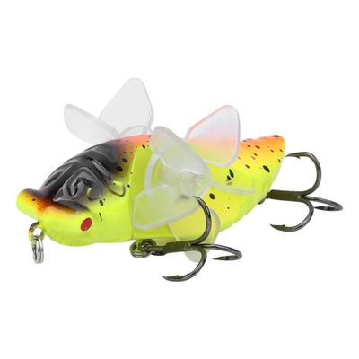 DONQL - Kit De 8 Leurres De Pêche Crankbait - Forme Méné, Couleurs Vives, Pour Truite Et Perche