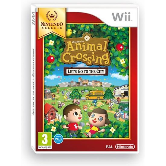 Animal Crossing Let S Go To The City Selects Wii Achat Vente Jeu Wii Animal Crossing Let S Go To Th Cdiscount