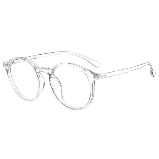 Lunettes Anti-lumière Bleue Femme - Monture Ovale Fine Rétro TR90 - Filtre écran Ordinateur - 3