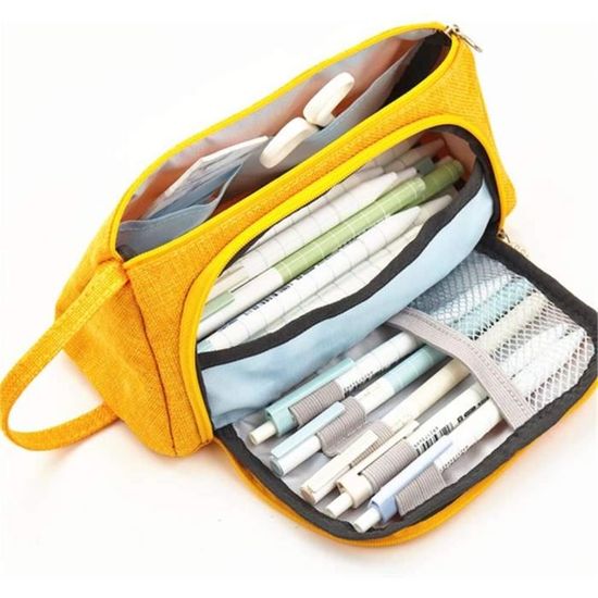 Trousse À Crayons De Grande Capacité Kawaii - Trousse À Crayons Pour