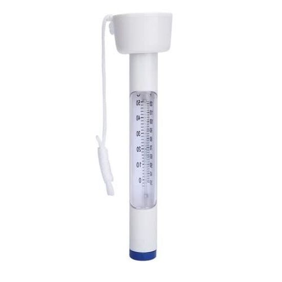 Thermomètre Flottant Piscine Forme Requin - Plage -10 à 50°C - Résistant à L'eau, Lecture Facile - Pour Piscine, Spa, Aquarium - 8