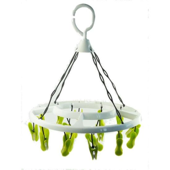 LAGUELLE Panier avec pinces à linge 1 panier 20 pinces pas cher