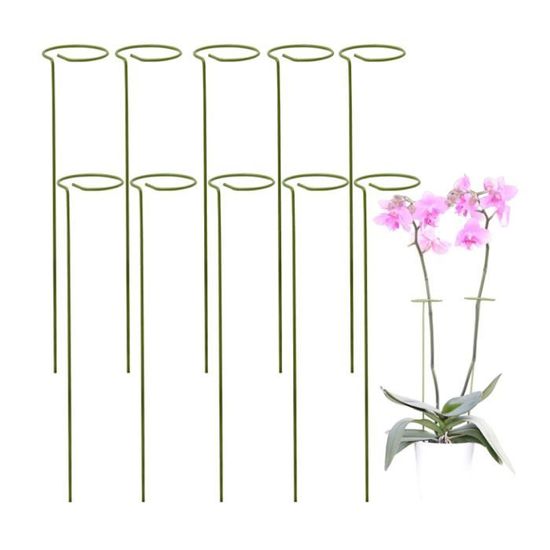 3 Treillis Pyramide En Osier Naturel Pour Plantes Grimpantes - 145cm, 115cm, 90cm - Déco Jardin