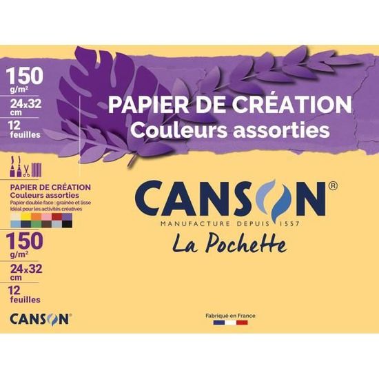 Feuille canson 180g Cdiscount