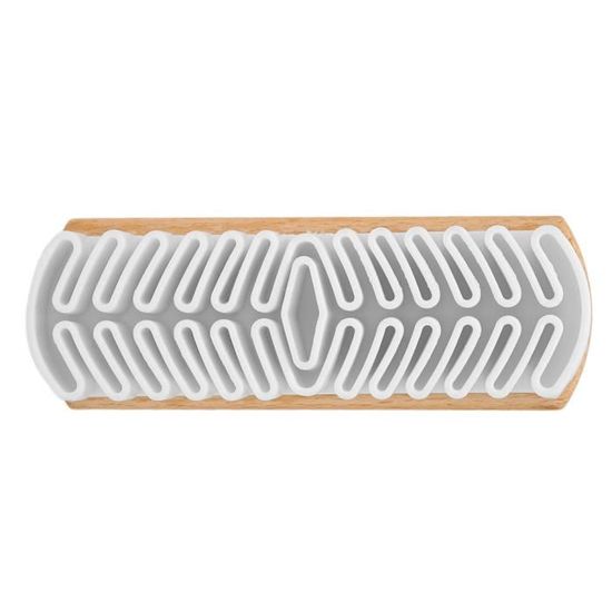 Lenzen Brosse à Chaussures En Bois Et Caoutchouc Crêpe - Nettoyage Daim, Nubuck, Velours Et Suédé Fabriquée En Allemagne