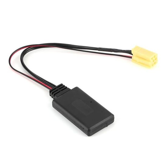 Adaptateur Bluetooth 5.0 Tefola Pour Autoradio Renault - Module AUX ISO 6/8 Broches - Clio, Megane, Scenic
