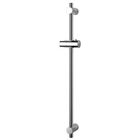 Barre De Douche Ideal Standard Idealrain 720 Mm - Chrome, Avec Curseur Orientable à Bouton-poussoir - Réglable En Hauteur