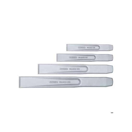 Basics Lot de 16 poinçons et burins en acier au chrome vanadium