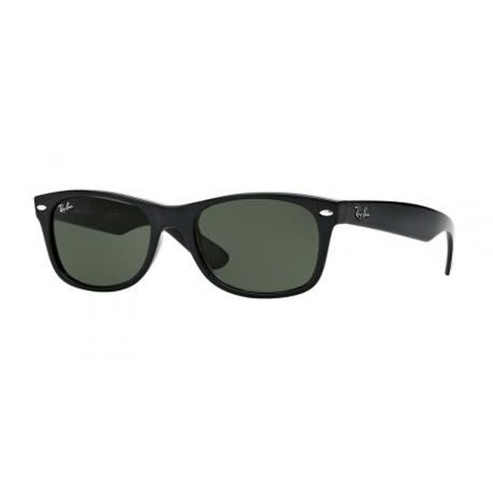 Achetez Lunettes de soleil Ray Ban Homme NEW WAYFARER RB2132 901 Noire Achat Vente lunettes de soleil Homme Adulte Cdiscount