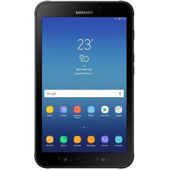 Samsung Galaxy Tab Active 2 Tablette Android 7.1 (Nougat) 16 Go 8" TFT (1280 x 800) Logement microSD 4G noir