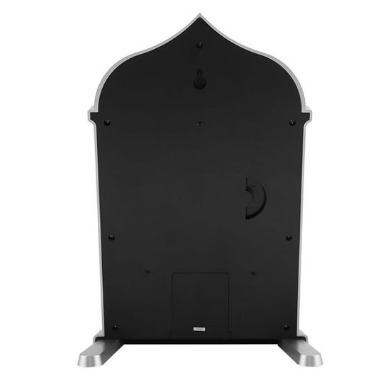 Horloge De Prière Musulmane AL-HARAMEEN HA-4002 – Rétroéclairée, AZAN Pour 1500 Villes, Musique Makkah Et Fonctions Multiples