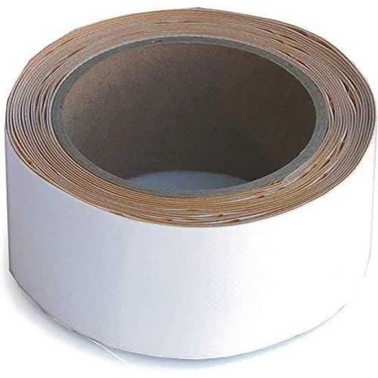 Smavles Ruban de Réparation de Tente 2 Rouleaux Ruban Adhésif Ruban de