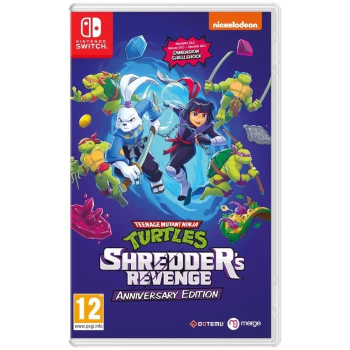 Teenage Mutant Ninja Turtles : Shredder' Revenge Jeu Nintendo Switch Edition anniversaire