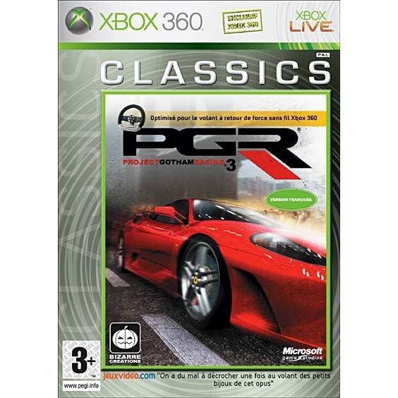 Microsoft Oem Microsoft Project Gotham Racing 3 Jeu Xbox 360