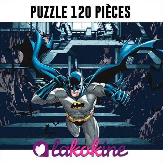 Puzzle 120 Pièces Batman The darknight anime