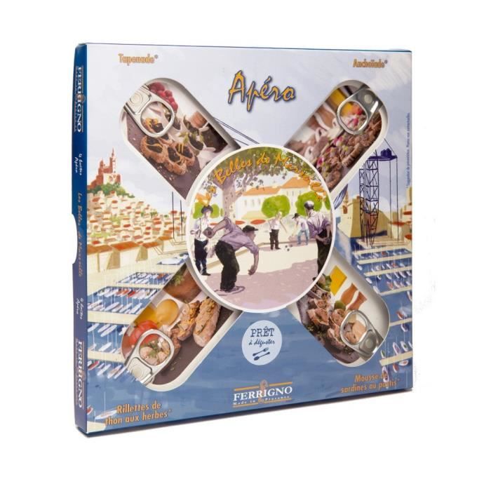Plat cuisiné - Coffret Apéro de tartinables - Fabriqué en France