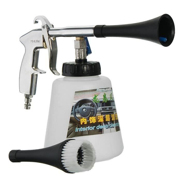 Pistolet de lavage, pistolet de nettoyage de voiture de intérieur Govec brosse Go59515