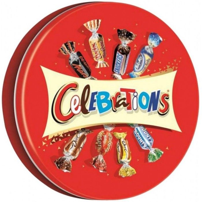 MARS Bonbons assortis Célébrations en boîte métal - 435 g