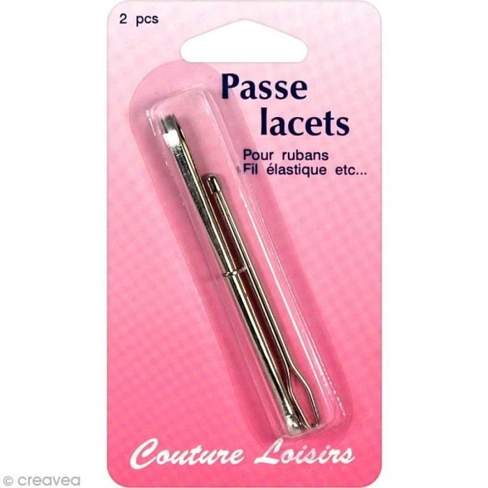 Passe lacets - Acier - 2 pcs