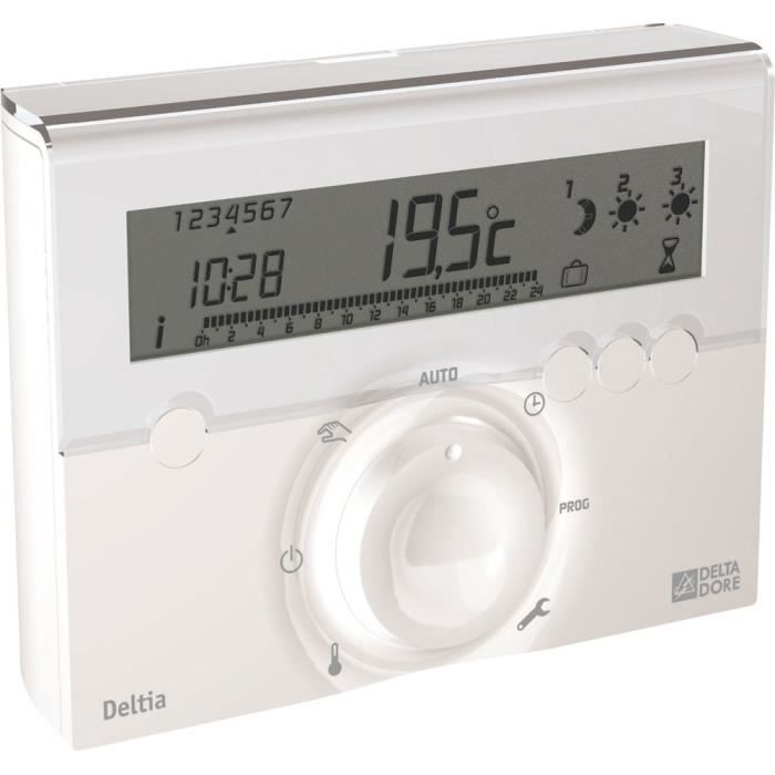 Programmateur Chauffage Electrique Fil Pilote 6 Ordres