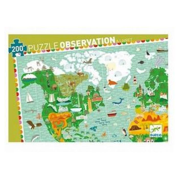 Puzzle 200 pièces - Puzzle observation : Les mo…