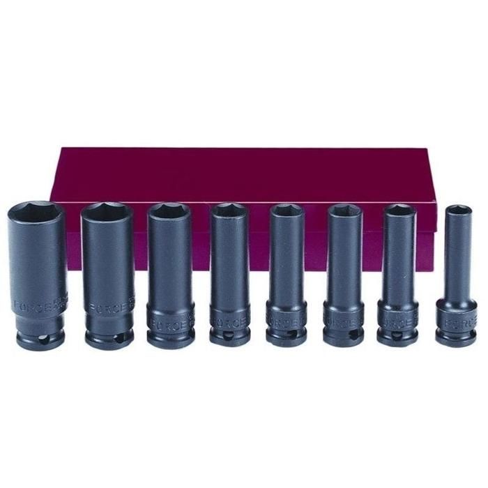DOUILLES A CHOC LONGUES 3/8 SAE, POUCES, IMPERIALES