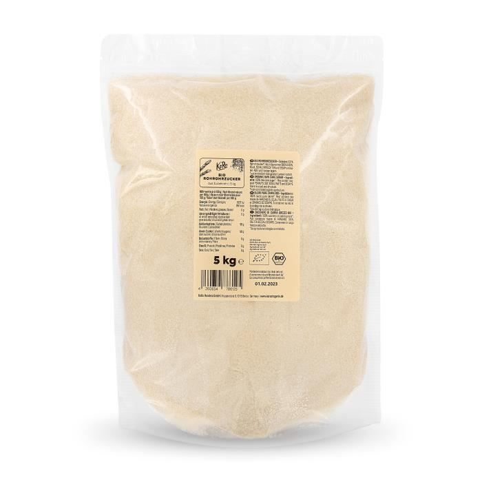 KoRo Sucre de canne brut bio 5 kg