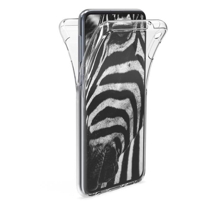 kwmobile Coque Samsung Galaxy S10e - Coque pour Samsung Galaxy S10e - Housse protectrice intégrale silicone transparent