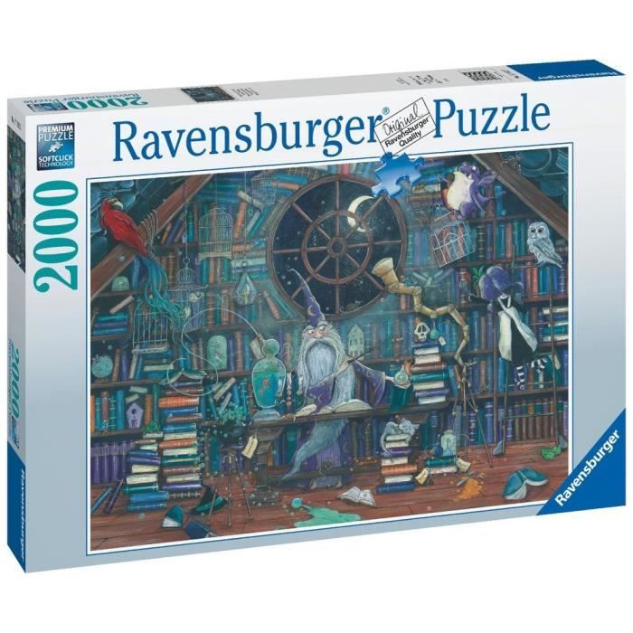 Ravensburger - Puzzle 2000 pièces - Merlin l'enchanteur / Zoe Sadler