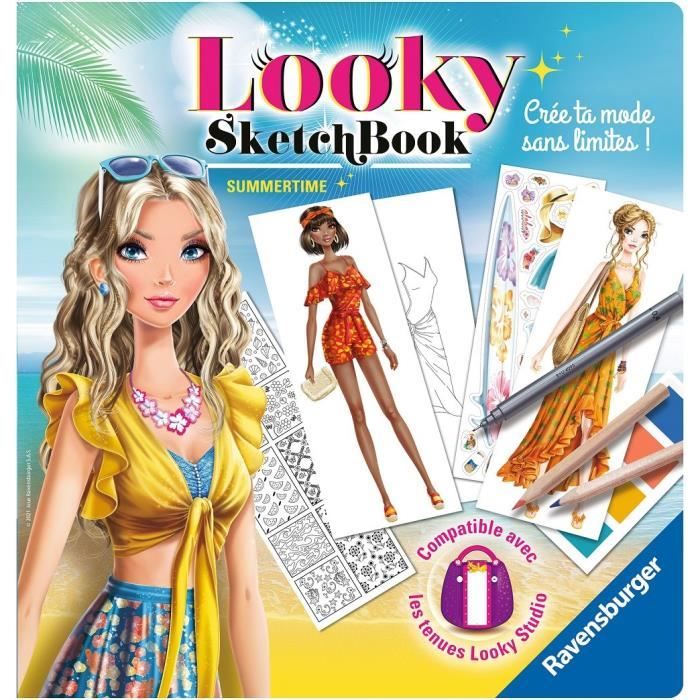 Looky Sketch book summertime