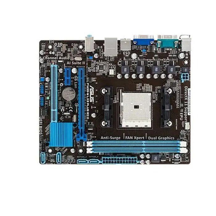 Carte mère ASUS F1A55-M LX3 PLUS R2.0 AMD A55 Socket FM1 2xDDR3 32GB Micro ATX Reconditionné - Asus reconditionné disponible sur Cdiscount Seconde Vie