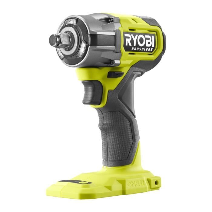 Boulonneuse à chocs RYOBI Brushless 18V 450 Nm 4 modes Emmanchement carré 12