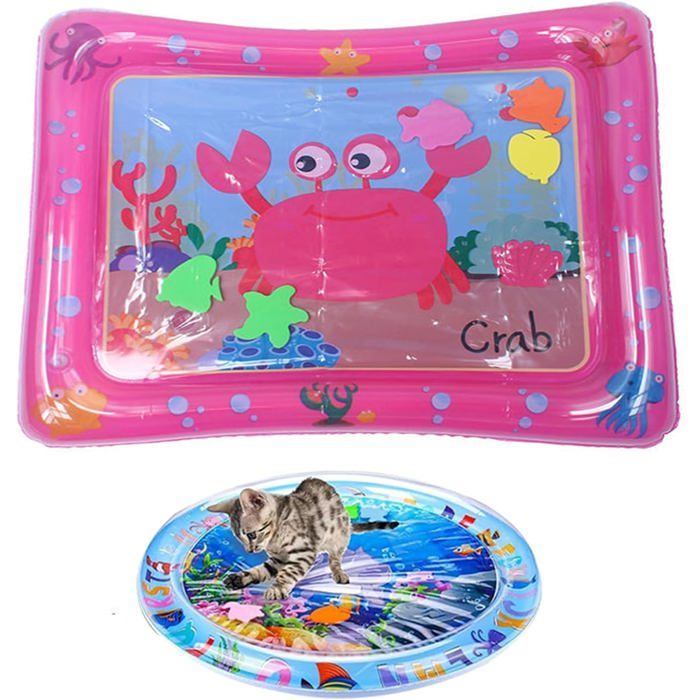 Tapis deau dété pour animaux de compagnie peut jouer été chat jouets interactifs pour chiens
