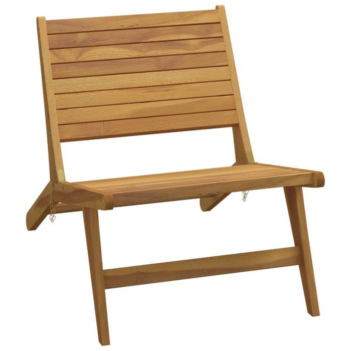 NEW 2025 Fauteuil de jardin - GKO - Anti-UV - Bois de teck solide - size:60x90x65 cm @@4092