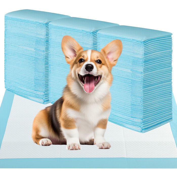 Meilleurs prix pour Costway Lot De 150 Tapis Pour Chien Chiots 76 X 76 Cm À 6 Couches, Tapis Propreté Chat, Absorption Rapide, Pour Salon Cage Voiture