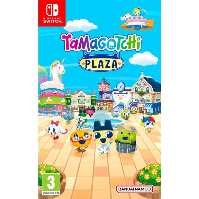 Jeu Nintendo Switch Bandai Namco Tamagotchi Plaza Simulation Mode Deux Joueurs