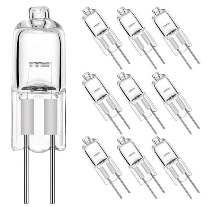 Ampoule LED halogène 20W-G4 lumière blanche chaude remplaçable projecteur sous-armoire lustre lumière décorative 10 pièces Ampoule LED halogène 20W-G4 lumière blanche chaude remplaçable projecteur sous-armoire lustre lumière décorative 10 pièces