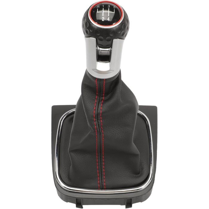 Pommeau de levier de vitesse manuel - REM - 5 vitesses - Compatibilité Golf 6 MK6 GTI GTD R20 (2009-2013)