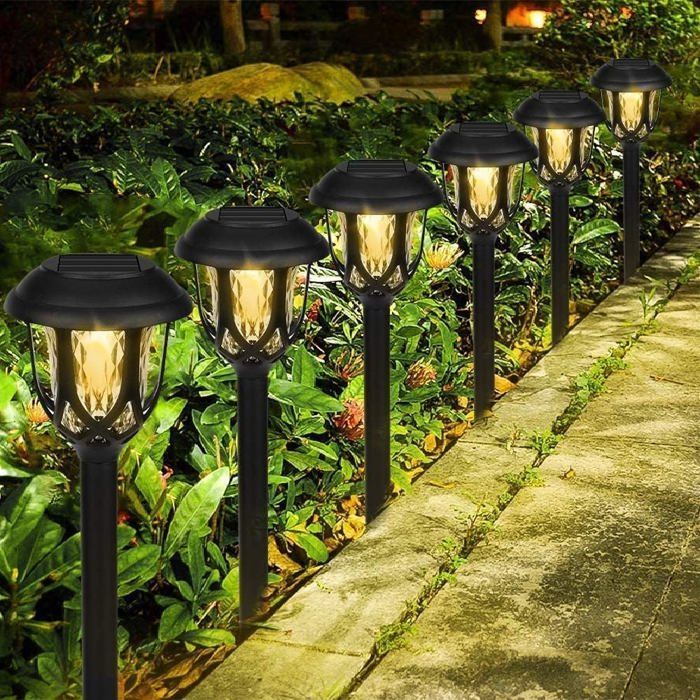 Lampes Solaire Exterieur Jardin Lot de 10 Eclairage Solaire Lumière IP65 Étanches Paysage Lampe Jar ACCESSOIRES FABRICATION MAISON