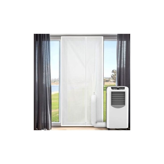 Joint porte clim mobile 90x210 cm – Imperméable anti-insectes UV sans perçage