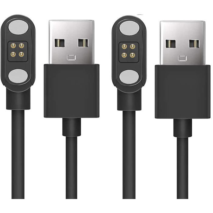 Compatible avec le chargeur de casque à conduction osseuse FEICO Magnétique Charger Cable Montre Connectée USB 3 3ft Compatible