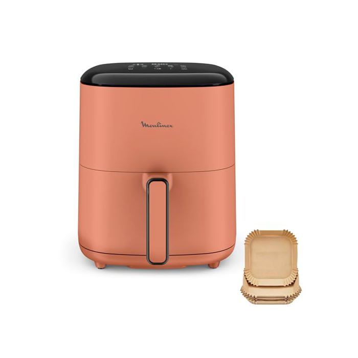 Easy Fry Pop Terracotta Air Fryer Jusqu'à 6 Personnes 10 Programmes Intuitifs Ecran Tactile Digital Gain - vue 2