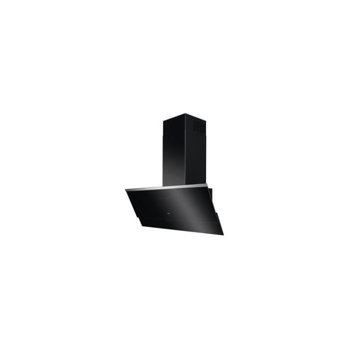 Hotte Décorative Murale AEG DVE5962HB – Débit 710 m ³/h, Verre noir - vue 2