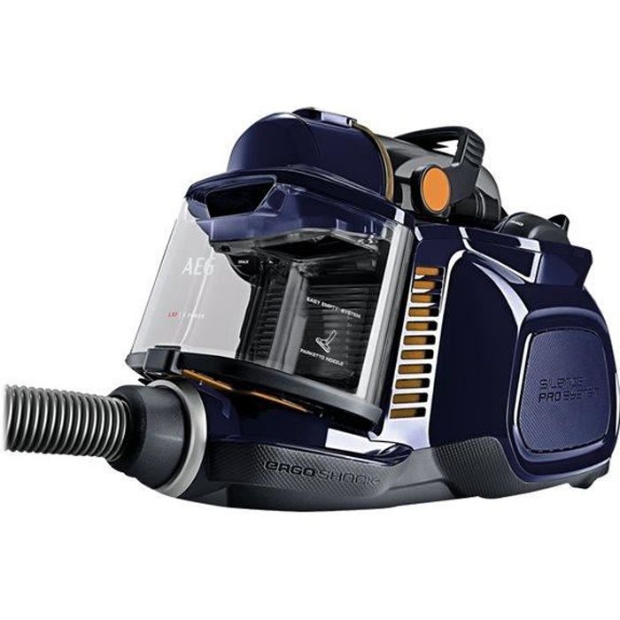 AEG LX7-2-DB-P Aspirateur traineau sans sac bleu océan